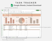 Google Sheets - Task Tracker - Neutral – kjunstudio