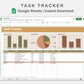 Google Sheets - Task Tracker  - Boho