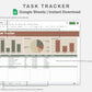 Google Sheets - Task Tracker  - Earthy