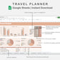 Google Sheets - Travel Planner  - Neutral