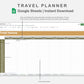 Google Sheets - Travel Planner  - Boho