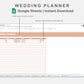 Google Sheets - Wedding Planner - Neutral