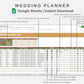 Google Sheets - Wedding Planner - Boho