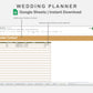 Google Sheets - Wedding Planner - Boho
