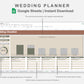 Google Sheets - Wedding Planner - Earthy