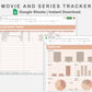 Google Sheets - Movie and Series Tracker - Neutral