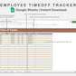 Google Sheets - Employee Time off Tracker - Earthy