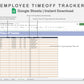 Google Sheets - Employee Time off Tracker - Sweet