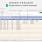 Google Sheets - Order Tracker - Sweet