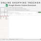 Google Sheets - Online Shopping Tracker - Neutral