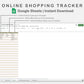 Google Sheets - Online Shopping Tracker - Boho