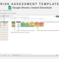 Google Sheets - Risk Assessment Template - Earthy