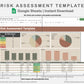 Google Sheets - Risk Assessment Template - Earthy