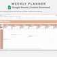 Google Sheets - Weekly Planner - Neutral