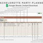 Google Sheets - Bachelorette Party Planner - Earthy