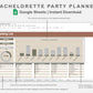 Google Sheets - Bachelorette Party Planner - Earthy