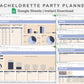 Google Sheets - Bachelorette Party Planner - Sweet