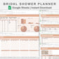 Google Sheets - Bridal Shower Planner - Neutral