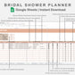 Google Sheets - Bridal Shower Planner - Neutral