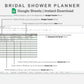 Google Sheets - Bridal Shower Planner - Earthy