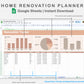 Google Sheets - Home Renovation Planner - Neutral