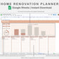 Google Sheets - Home Renovation Planner - Neutral