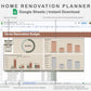 Google Sheets - Home Renovation Planner - Earthy