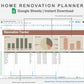 Google Sheets - Home Renovation Planner - Earthy