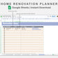 Google Sheets - Home Renovation Planner - Sweet