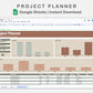 Google Sheets - Project Planner - Earthy
