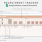 Google Sheets - Recruitment Tracker - Neutral