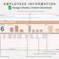 Google Sheets - Employee Information - Neutral