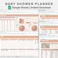 Google Sheets - Baby Shower Planner - Neutral
