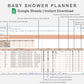 Google Sheets - Baby Shower Planner - Neutral