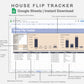 Google Sheets - House Flip Tracker - Sweet