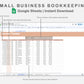 Google Sheets - Small Business Bookkeeping - Neutral