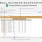Google Sheets - Small Business Bookkeeping - Boho