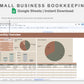 Google Sheets - Small Business Bookkeeping - Earthy
