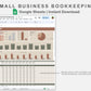 Google Sheets - Small Business Bookkeeping - Earthy