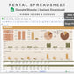 Google Sheets - Rental Spreadsheet - Boho