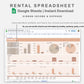 Google Sheets - Rental Spreadsheet - Multi Property - Neutral