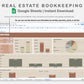 Google Sheets - Real Estate Bookkeeping - Earthy