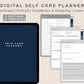 Digital Self Care Planner - Blue