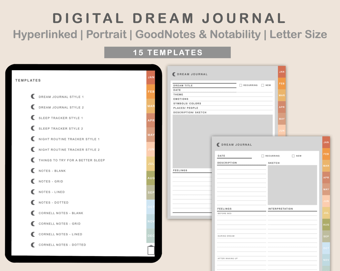 Digital Dream Journal - Autumn