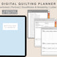 Digital Quilting Planner - Autumn