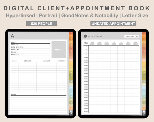 Digital Client Book - Portrait - Autumn