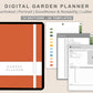 Digital Garden Planner - Bright