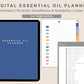 Digital Essential Oil Planner - Spring