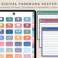 Digital Password Keeper Table - Spring