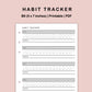 B6 Inserts - Habit Tracker